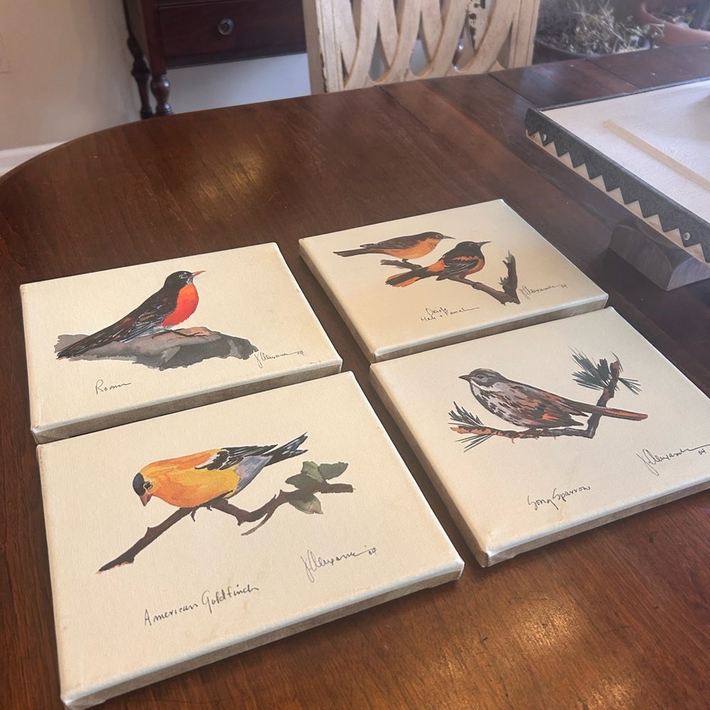 Ballard Design / Bird Prints. Each Print is 8x10.